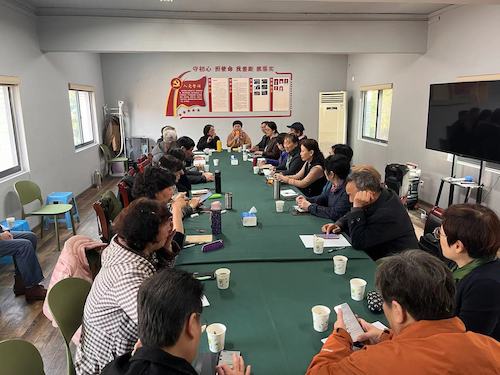 3月份组长工作例会现场